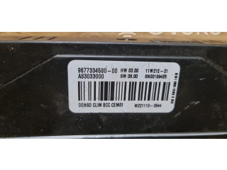 Блок управления кондиционером 9677334580   Citroen C4 Grand Picasso