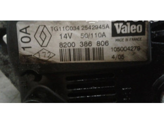 Генератор 8200386806, 8200386806   Renault Clio III      