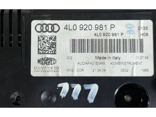 Přístrojová deska  Audi Q7 4L 2008 4L0920981P, 503002205205  