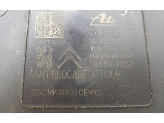 Блок АБС 10091539543, 28515391053   Peugeot  2008 I  2013 - 2019 года