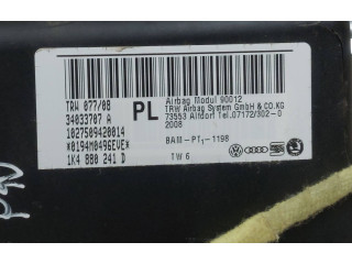 Подушка безопасности в сиденье 1K4880241D, 34033707A Skoda Octavia Mk2 (1Z)