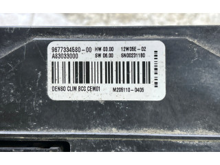 Блок управления кондиционером 9677334580, A83033000   Citroen C4 Grand Picasso
