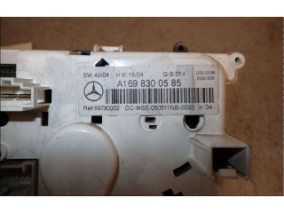 Блок управления климат-контролем 1699001400 Mercedes-Benz A W169