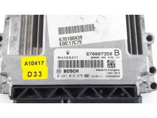 Řídící jednotka 670007350B, 0281019675   Maserati Ghibli 2016