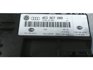 Pojistková skříňka Řídící jednotka BSM 4E0907289, 4E0907289D   Audi A8 S8 D3 4E 2005