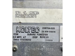 Блок управления двигателя 16206304, 238704025 Subaru Forester SF