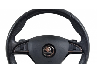 Руль Skoda Octavia Mk3 (5E)  2013-2019 года 5E0419091BT, 5E0880201N      