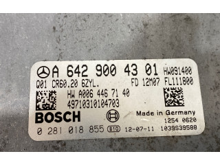 Комплект блоков управления A6429004301, 1039S39588 Mercedes-Benz ML W166