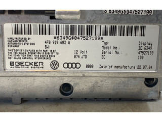 Дисплей    4F0919603A   Audi A6 S6 C6 4F
