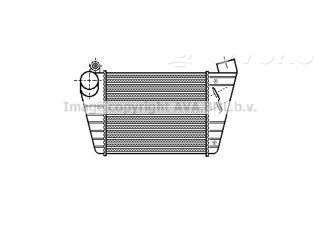 Интеркулер  1J0145805, 1J0145805   Volkswagen Bora 