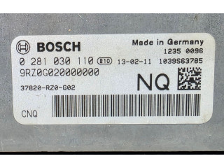 Řídící jednotka 0281030110, 37820RZ0G02 Honda Civic IX 2014