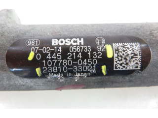 Vstřikovací lišta 0445214132, 2381033021 Toyota Auris 150 1ND-TV