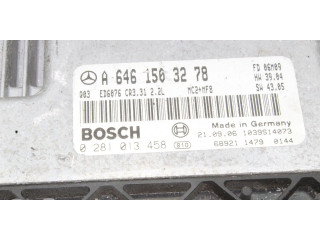 Řídící jednotka A6461503278, 0281013458 Mercedes-Benz Vito Viano W639 2006