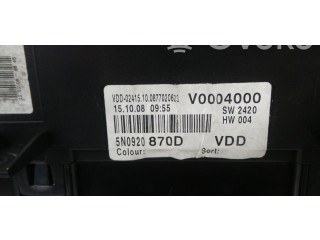 Přístrojová deska Volkswagen Tiguan 2009 5N0920870D, 5N0920870DX