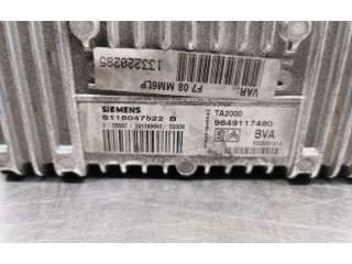 Блок управления коробкой передач 9649117480, S118047522B Citroen C5