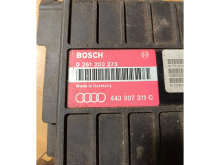Блок управления двигателя 443907311C, 0261200273 Audi 80 90 S2 B4
