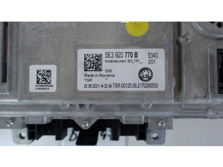 Панель приборов LICZNIK VIRTUAL ZEGARY LCD SKODA OCTAVIA IV 4 5E3 5E3920770B Skoda Octavia Mk4