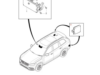 Датчик слепых зон 31665693, 31687390   Volvo XC60
