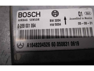 Блок подушек безопасности A1648204526, 0285001894   Mercedes-Benz ML W164