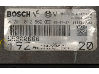 Блок управления двигателя 55200666, 0281012862   Alfa Romeo GTV