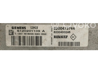 Комплект блоков управления 8200473744, 8200473744 Renault Clio III