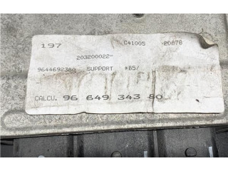 Блок управления 9664934380 Citroen C4 I