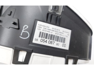 Спидометр (приборный щиток) 9805408680, 9805408780 Peugeot 2008 I