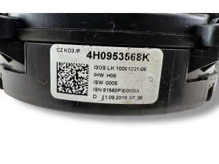 Полоса надувных подушек (кольцо srs) Audi A6 S6 C7 4G 2011 - 2018 года 4H0953568K, 1009120108