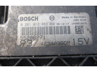 Блок управления двигателя 55206271, 0281012883   Alfa Romeo GT