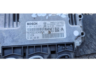 Блок управления двигателя 9653958980, 0281013871 Citroen Berlingo