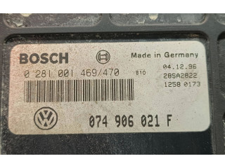 Блок управления двигателя 074906021F, 28SA2822   Volkswagen Transporter - Caravelle T4