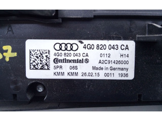 Блок управления климат-контролем 4G0820043CA, E2-A1-29-2   Audi A7 S7 4G