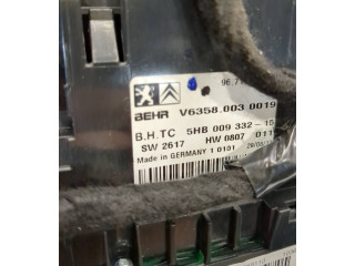 Блок управления климат-контролем V63580030019, 5HB00933215   Citroen C5