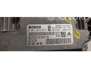 Блок управления двигателем Блок управления 9664618080   Citroen Berlingo