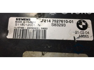 Блок управления двигателем Блок управления 1214752761001, S118012001N   Mini Cooper Hatch Hardtop
