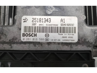 Блок управления двигателя 25181343 Chevrolet Captiva