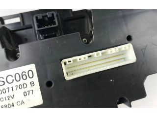 Блок управления климат-контролем 72311SC060 Subaru Forester SH