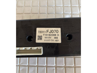 Блок управления климат-контролем 72311FJ070, T1018228BD Subaru XV I