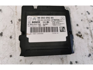 Блок подушек безопасности 9808309280, 0285012193 Peugeot 2008 I