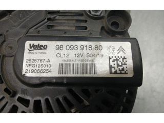 Генератор 9809391880, 2625767A   Peugeot 2008 I      