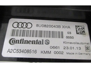 Блок управления климат-контролем 8U0820043B Audi Q3 F3