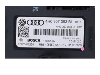 Pojistková skříňka Řídící jednotka BSM 4H0907063CG Volkswagen Touareg II 2012