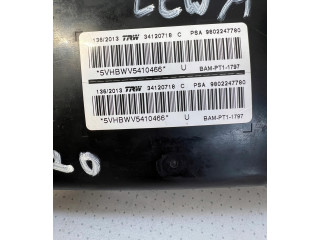 Подушка безопасности в сиденье 9802247780   Peugeot 2008 I