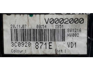 Přístrojová deska Volkswagen Passat Alltrack 2008 3C0920871E