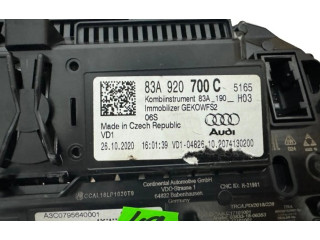 Панель приборов 83A920700C, 2074130200 Audi Q3 F3