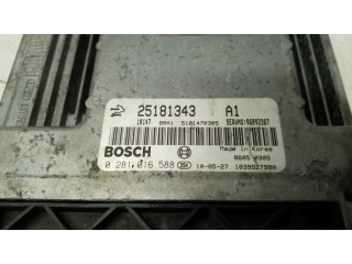 Řídící jednotka 25181343, 0281016588 Chevrolet Captiva 2010