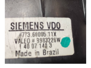 Вентилятор печки 7736000511X, 1K1819015 Volkswagen Jetta V