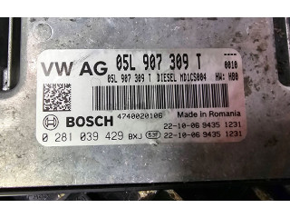 Блок управления двигателем Блок управления 05L907309T   Skoda Karoq