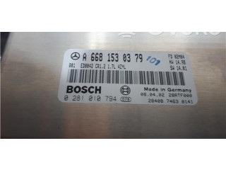 Блок управления A6681530379, 0281010794   Mercedes-Benz A W168