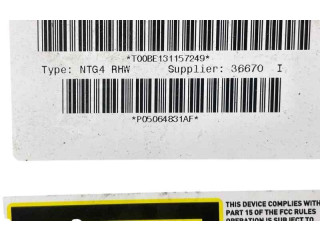 Дисплей P05064831AF, 5064831AD Jeep Grand Cherokee